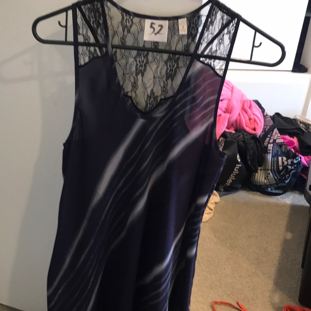 Racerback  blouse tank